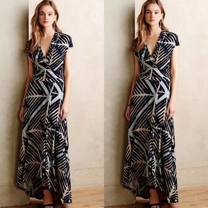 Maeve Anthropologie Desert Star Maxi Dress Womens Size Medium